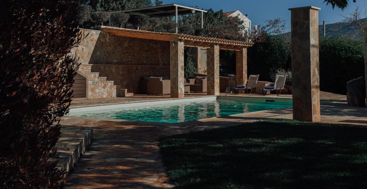 Pool And Sea View Apartments Agia Marina  Bagian luar foto