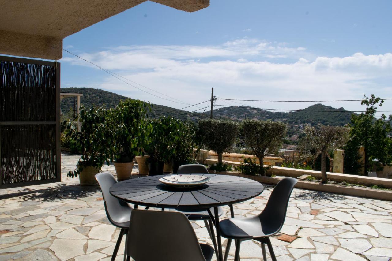 Pool And Sea View Apartments Agia Marina  Bagian luar foto