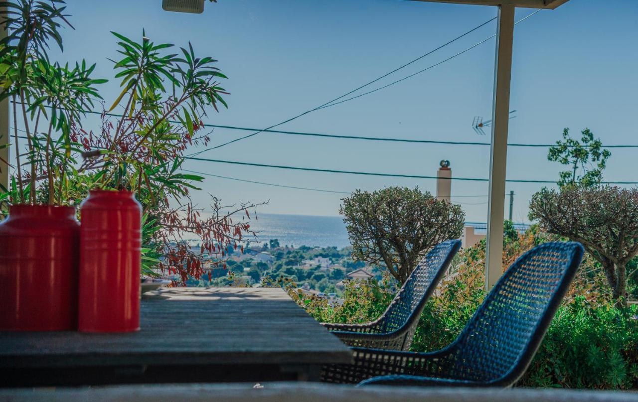 Pool And Sea View Apartments Agia Marina  Bagian luar foto