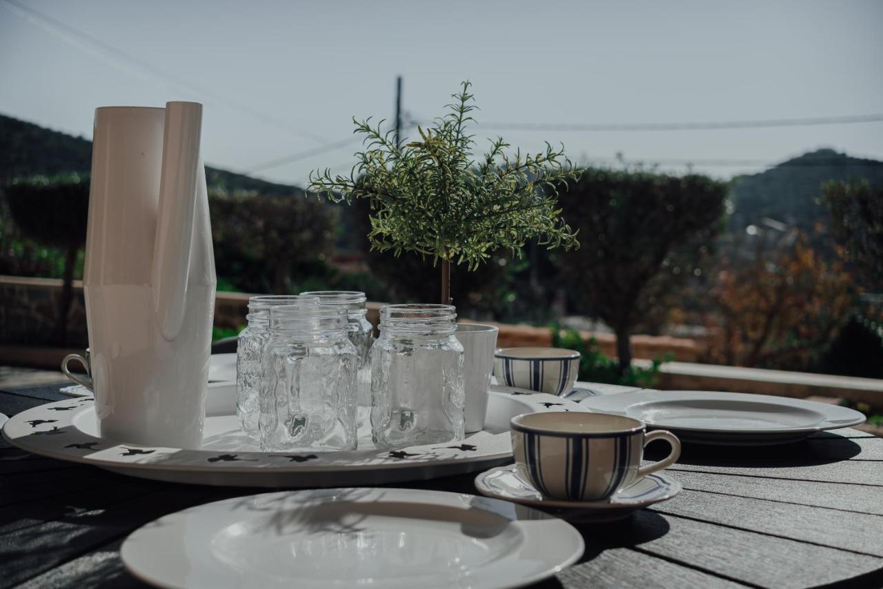 Pool And Sea View Apartments Agia Marina  Bagian luar foto
