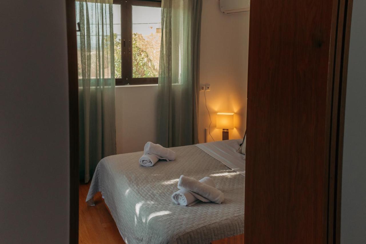 Pool And Sea View Apartments Agia Marina  Bagian luar foto